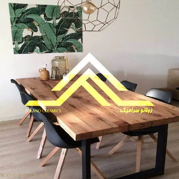 میز ناهارخوری چوبی
